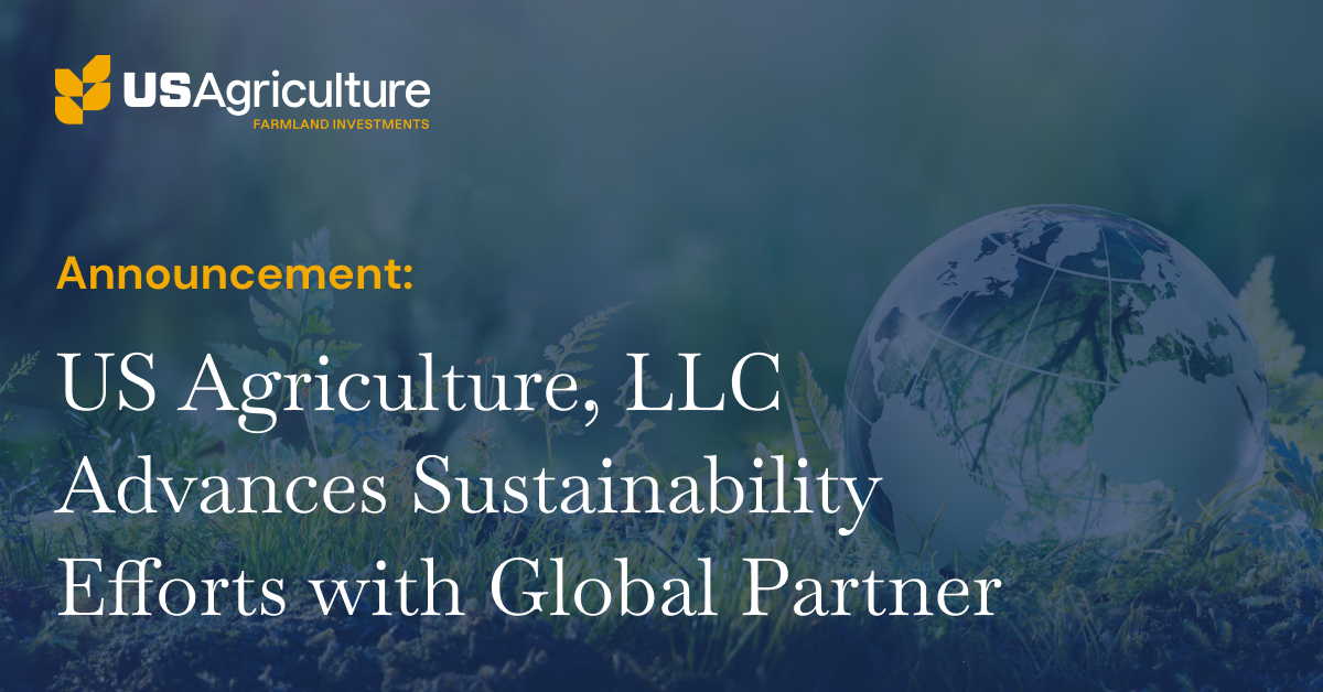 US Agriculture, LLC Advances Sustainability Efforts with Global Partner